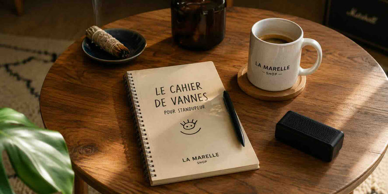 Goodies et posters officiels La Marelle Comedy Club Bordeaux