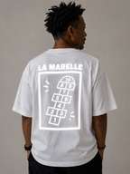 T-shirt Marelle Oversize "La Marelle" Fluo