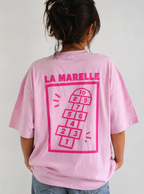 T-shirt Marelle Oversize "La Marelle" Fluo