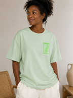 T-shirt Marelle Oversize "La Marelle" Fluo
